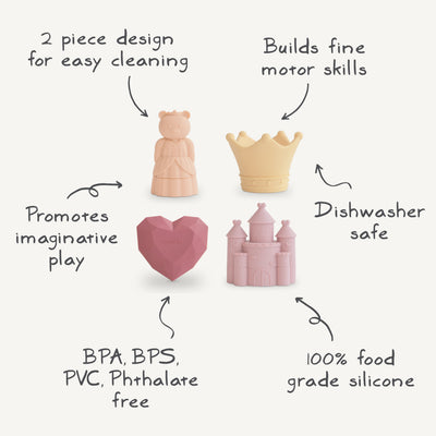 Silicone Mold-Free Bath Play Set