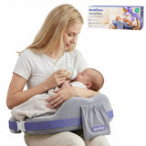 Momfann Memory Foam Nursing Pillow with Side Guard & Waist Strap