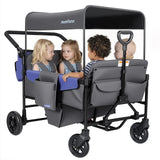Momfann 4-Seater All-Terrain Stroller Wagon – Foldable Wagon for Multiple Kids