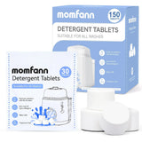 Momfann Baby Bottle Washer Detergent Tablets – 150 Count