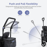 Momfann 4-in-1 Double Stroller Wagon – Stroller, Lay-Flat, Wagon & Bench Modes