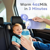 Momfann Portable Bottle Warmer for Travel – Breast Milk & Water Modes