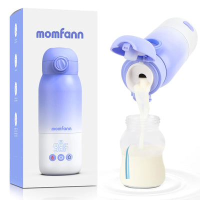 Momfann Portable Bottle Warmer for Travel – Breast Milk & Water Modes