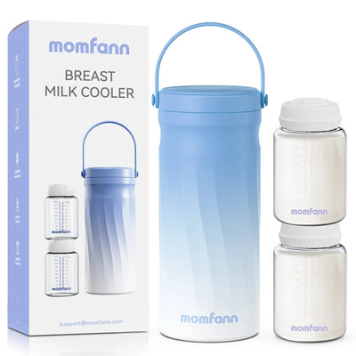 Momfann Portable Breast Milk Cooler – 24-Hour Cooling, No Ice Packs