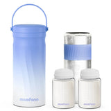 Momfann Portable Breast Milk Cooler – 24-Hour Cooling, No Ice Packs