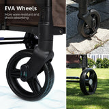 Momfann 4-in-1 Double Stroller Wagon – Stroller, Lay-Flat, Wagon & Bench Modes