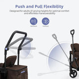Momfann 4-in-1 Double Stroller Wagon – Stroller, Lay-Flat, Wagon & Bench Modes