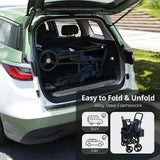 Momfann 2-Seater All-Terrain Stroller Wagon for Kids