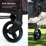 Momfann 2-Seater All-Terrain Stroller Wagon for Kids