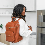 Luli Bebe Signature Diaper Bag – Caramel