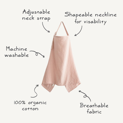 Organic Muslin Nursing Cover