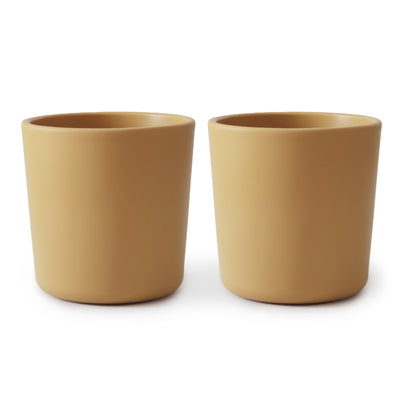 Mushie Dinnerware Cups – Non-Toxic Baby Cup 2-Pack