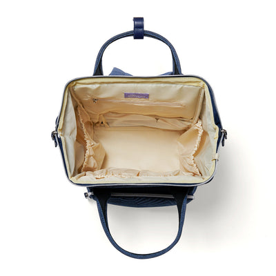 SUNVENO Quilted Diaper Bag Backpack – 13 Compartments