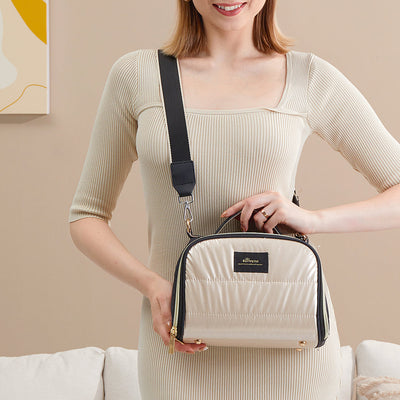 SUNVENO Lunch Cooler Bag with Shoulder Strap