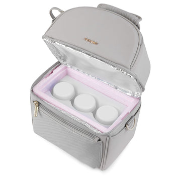 SUNVENO Breastmilk Cooler Bag with Detachable Insulation Box Set
