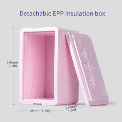 SUNVENO Breastmilk Cooler Bag with Detachable Insulation Box Set