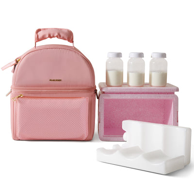SUNVENO Breastmilk Cooler Bag with Detachable Insulation Box Set