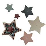 Mushie Nesting Stars Toy – Stacking Toy for Toddlers