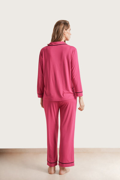 NOM Maternity Heart On My Sleeve Pajama Set