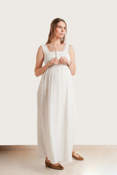 NOM Maternity Emma During + After Maxi Tank Dress