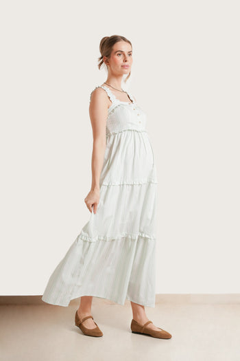 NOM Maternity Emma During + After Maxi Tank Dress