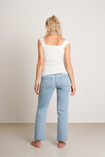 NOM Maternity Hailey Straight Leg Jeans