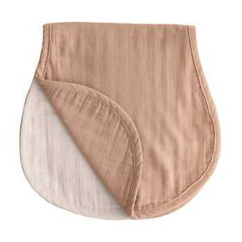 Mushie Organic Cotton Muslin Burp Cloth 2-Pack