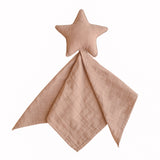 Mushie Star Lovey Blanket – Organic Cotton Baby Comfort Blanket