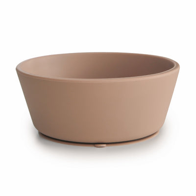 Mushie Silicone Suction Bowl – Food-Grade Baby Bowl