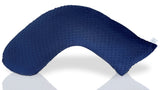 Luna Lullaby Nursing Pillow - Navy Dot