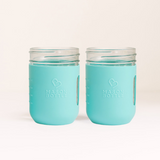 Mason Bottle Silicone Sleeve, 2 Pack