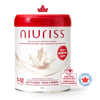 niuriss infant formula (0-12 months) 700g