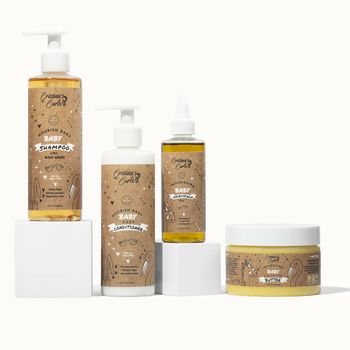 Cristina's Curls Nourishing Baby Hair and Body Set