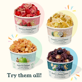 Tiny Organics Oatmeal Variety Bundle – Organic Baby Oatmeal