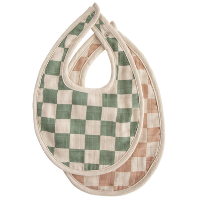 Organic Cotton Muslin Baby Bib