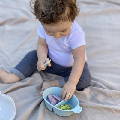 Travel Baby Bowls Set Blue