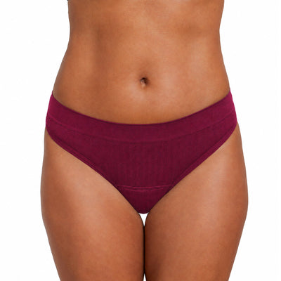 Sporty Stretch Thong – Period Absorbing Underwear for Active Days