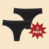 Sporty Stretch Thong – Period Absorbing Underwear for Active Days