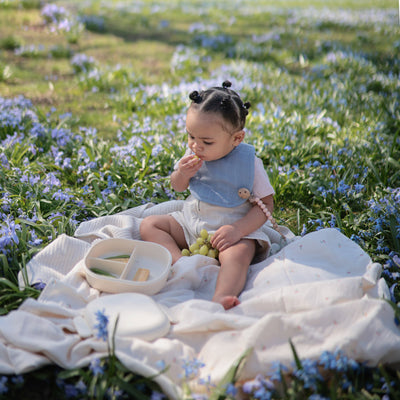 Organic Cotton Muslin Baby Bib