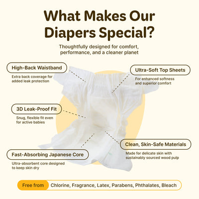 ManuKind Manuka Honey Baby Diapers