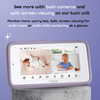 Hubble Connected SkyVision AI Pro Twin Smart Baby Monitor