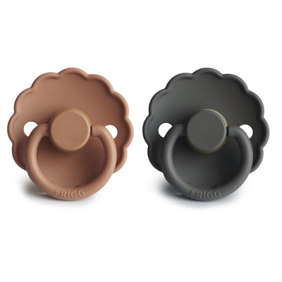 FRIGG Daisy Rubber Pacifier – Natural Latex Baby Pacifier