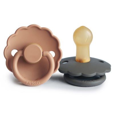 FRIGG Daisy Rubber Pacifier – Natural Latex Baby Pacifier
