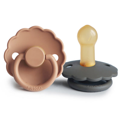 FRIGG Daisy Rubber Pacifier – Natural Latex Baby Pacifier