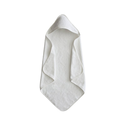 Mushie Organic Cotton Hooded Baby Towel – Soft & Absorbent Bath Towel