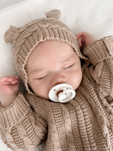 Baby Bear Jumpsuit - Acorn