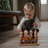 Wooden Shape Sorting Stacker