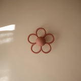 Silicone Daisy Rattle Teether