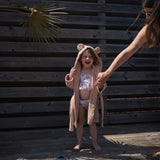 Organic Cotton Bear Hooded Robe