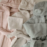 Organic Cotton Bear Hooded Robe